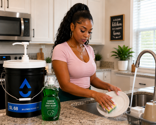 💚1 Gallon of Green Premium Dish Soap🫧